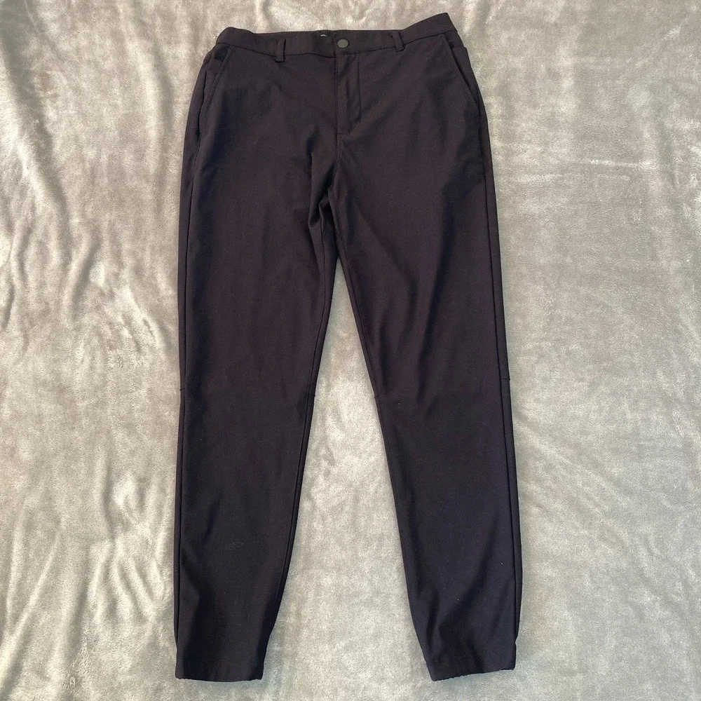 Cuts Clothing Pants Mens Medium Black AO Jogger 35x27 Stretch Waist Tapered